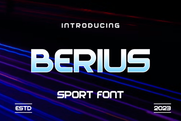 Berius Font: A Quirky Display Typeface for Editorial Design