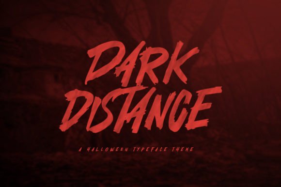 Dark Distance: A Bold Display Font for Web Design