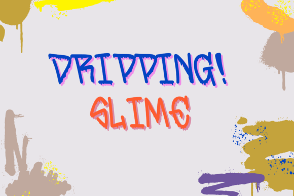 Dripping Slime Font: Adding Playful Charm to Web Layouts