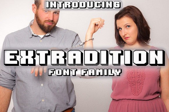Extradition Font: Bold Editorial Typography