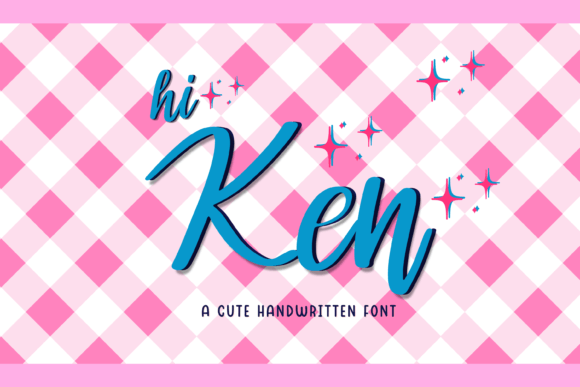 Ken Font: A Fun Display Typeface for Crafters