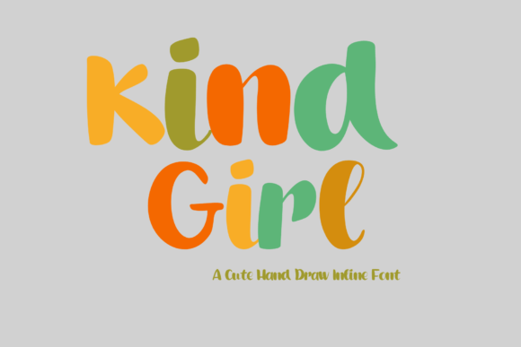 Kind Girl Font Review: A Handwritten Display Typeface for Summer Branding