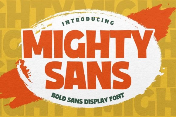 Mighty Sans: A Display Font for Editorial Design