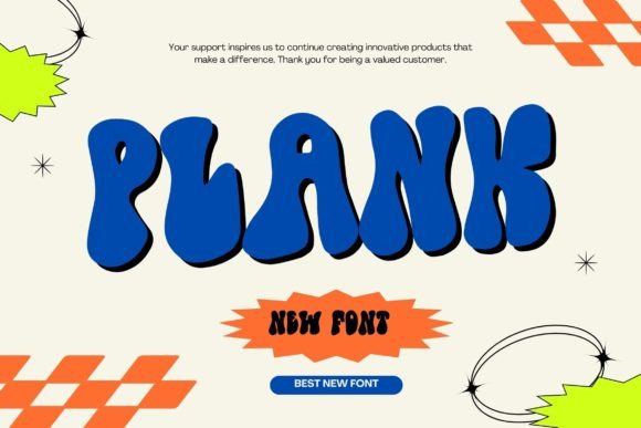 Plank Font: Bold Branding for Small Business