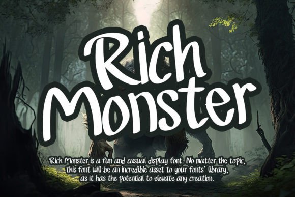 Rich Monster Font: Elevating Campaign Visuals
